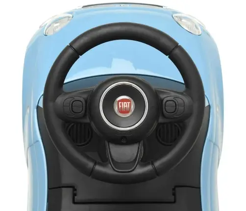 Bērnu Rotaļu Mašīna, Fiat 500, Zila  Vidaxl