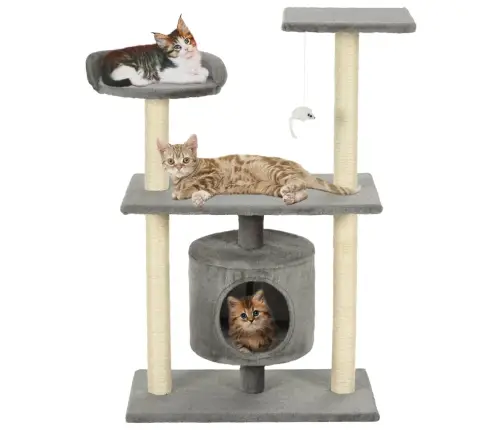 Sisalköitega Kraapimispuuga Kassimaja 95 Cm Hall