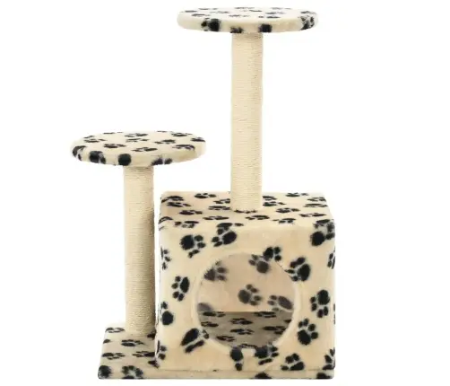Draskyklė Katėms Su Stovais Iš Sizalio, 60cm Smėlio Sp. Pėd.