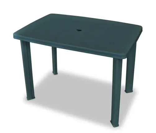 3-Daļīgs Bistro Mēbeļu Komplekts, Plastmasa, Zaļš Vidaxl