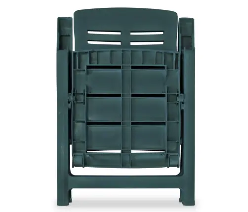 5-Osaline Aiamööblikomplekt, Plast, Roheline