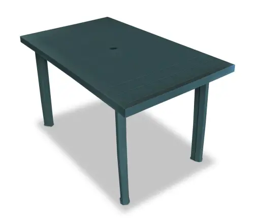 7-Osaline Aiamööblikomplekt, Plast, Roheline