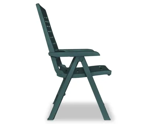 7-Osaline Aiamööblikomplekt, Plast, Roheline