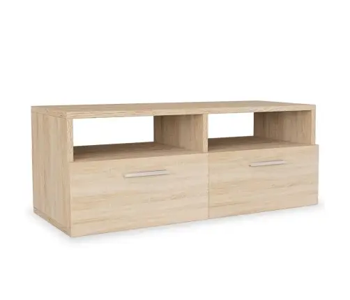 Tv Spintelės, 2Vnt., Ąžuolo, 95X35X36cm Apdirbta Mediena