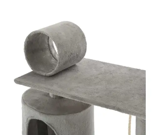 Draskyklė Kat. Su Stovais Iš Sizalio, 140cm Pilkos Spalvos