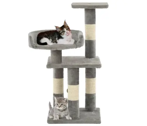 Sisalköitega Kraapimispuuga Kassimaja 65 Cm Hall