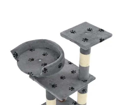 Draskyklė Katėms Su Stov. Iš Sizalio, 65cm Pilkos Sp. Pėd.