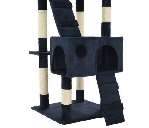 Draskyklė Katėms Su Stovais Iš Sizalio, 170cm Mėlyna
