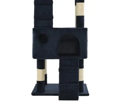Draskyklė Katėms Su Stovais Iš Sizalio, 170cm Mėlyna