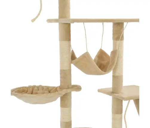 Draskyklė Katėms Su Stov. Iš Sizal., 230-250cm Smėlio Sp.