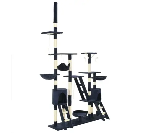 Draskyklė Katėms Su Stovais Iš Sizalio, 230-250cm Mėlyna