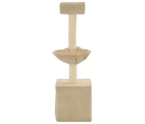 Draskyklė Katėms Su Stovais Iš Sizalio, 105cm Smėlio Sp.