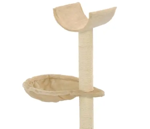 Draskyklė Katėms Su Stovais Iš Sizalio, 105cm Smėlio Sp.