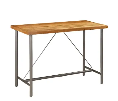 Baro Stalas, Perdirbtas Tikmedis, 150X70X106Cm