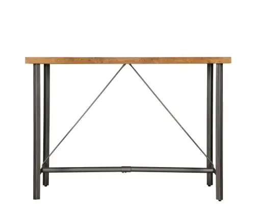 Baro Stalas, Perdirbtas Tikmedis, 150X70X106Cm