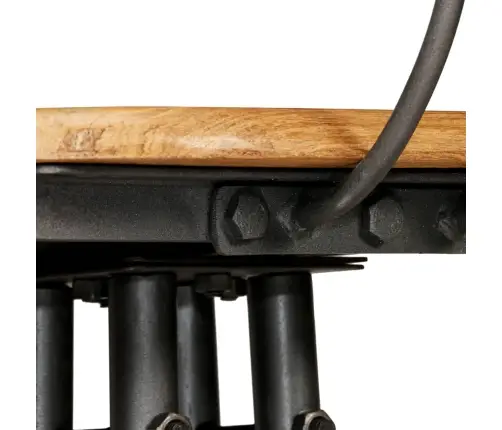 Bāra Krēsli, 2 Gab., Pārstrādāts Masīvs Tīkkoks Vidaxl