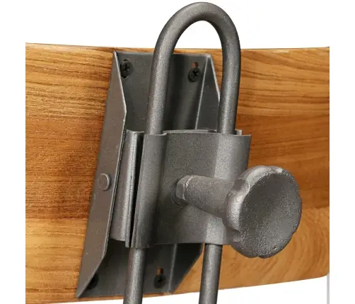 Bāra Krēsli, 2 Gab., Pārstrādāts Masīvs Tīkkoks Vidaxl