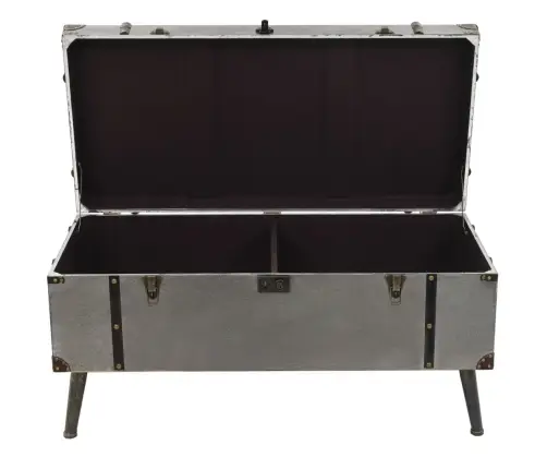 Kafijas Galdiņš, 102X51X47,5 Cm, Mdf, Alumīnijs Vidaxl