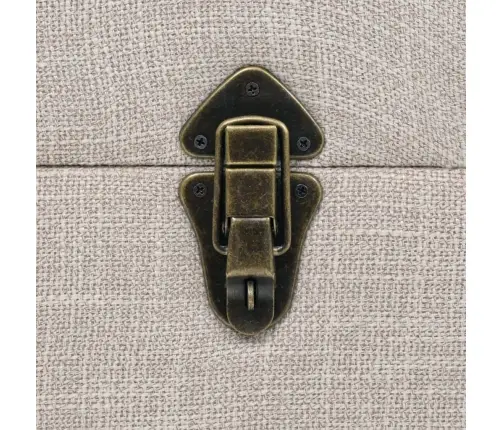 Sols Mantu Glabāšanai, 112X37X45 Cm, 3 Gab., Masīvkoks, Tērauds Vidaxl