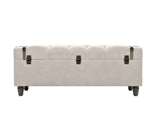 Sols Mantu Glabāšanai, 112X37X45 Cm, 3 Gab., Masīvkoks, Tērauds Vidaxl