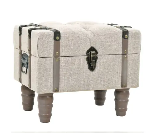 Sols Mantu Glabāšanai, 112X37X45 Cm, 3 Gab., Masīvkoks, Tērauds Vidaxl