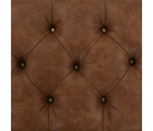 Suoliukas-Daiktadėžė, Mediena Ir Dirbtinė Oda, 80,5X41X50 Cm