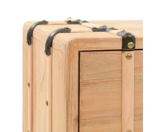 Naktsskapītis, 50X35X57 Cm, Egles Masīvkoks Vidaxl