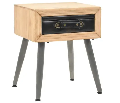 Naktinis Staliukas, 43X38X50cm Eglės Medienos Masyvas