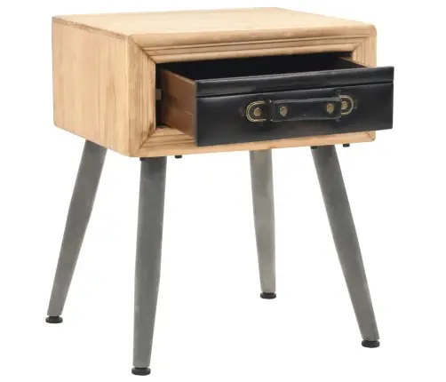 Naktinis Staliukas, 43X38X50cm Eglės Medienos Masyvas