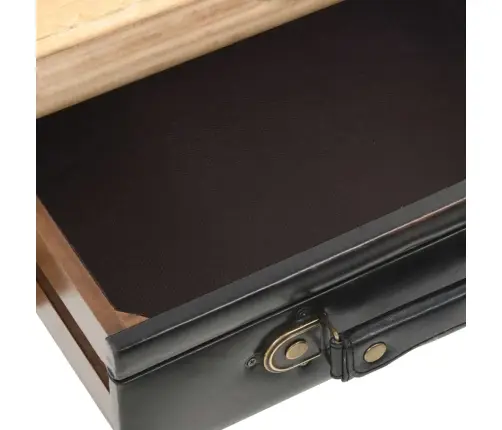 Kumode Ar Atvilktnēm, 80X36X75 Cm, Egles Masīvkoks Vidaxl