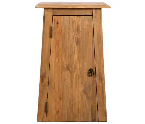 Vannasistabas Sienas Skapītis, 42X23X70 Cm, Priedes Masīvkoks Vidaxl