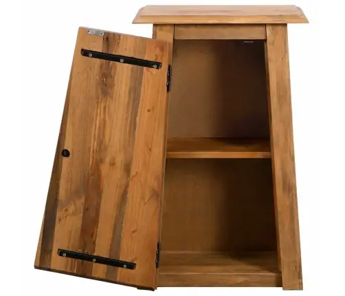 Vannasistabas Sienas Skapītis, 42X23X70 Cm, Priedes Masīvkoks Vidaxl