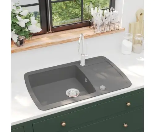 Ühepoolne Köögivalamu, Graniit, Hall