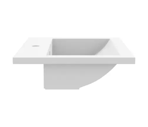 Praustuvas, Granitas, 600X450X120Mm, Baltas