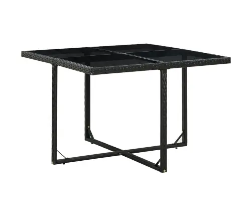 Lauko Valgomojo Baldų Kompl. Su Pagalv., 5D., Juod., Polirat.