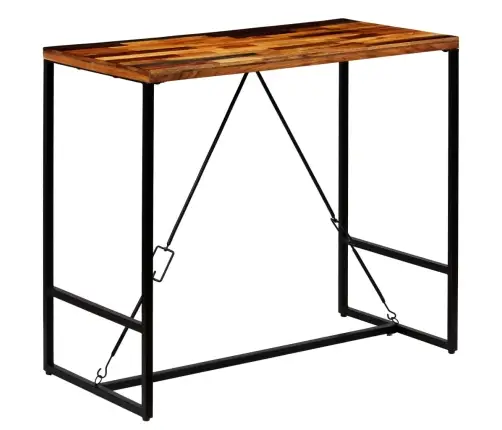 Baarilaud, Taaskasutatud Puit, 120 X 60 X 106 Cm