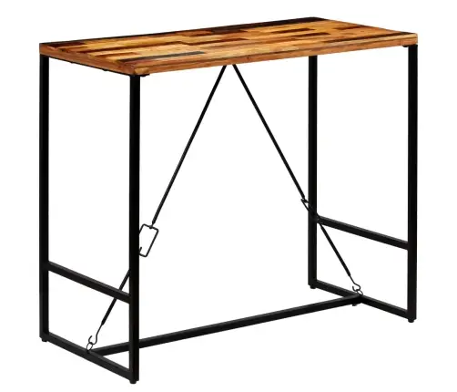 Baarilaud, Taaskasutatud Puit, 120 X 60 X 106 Cm