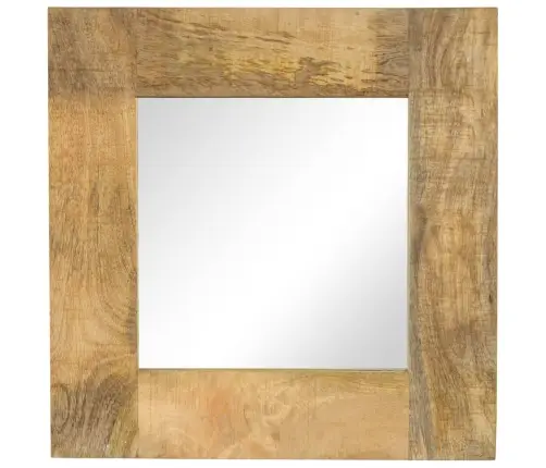 Spogulis, 50X50 Cm, Mango Masīvkoks Vidaxl
