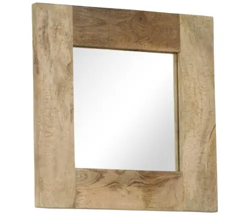 Spogulis, 50X50 Cm, Mango Masīvkoks Vidaxl