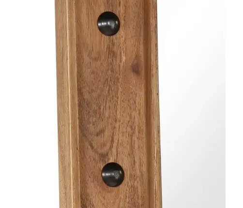 Spogulis, 50X80 Cm, Akācijas Masīvkoks Vidaxl