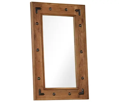 Spogulis, 50X80 Cm, Akācijas Masīvkoks Vidaxl