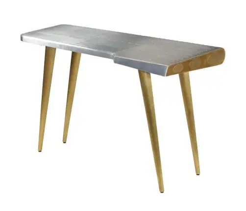 Rakstāmgalds, Vintāžs Aviācijas Dizains, 120X60X76 Cm Vidaxl