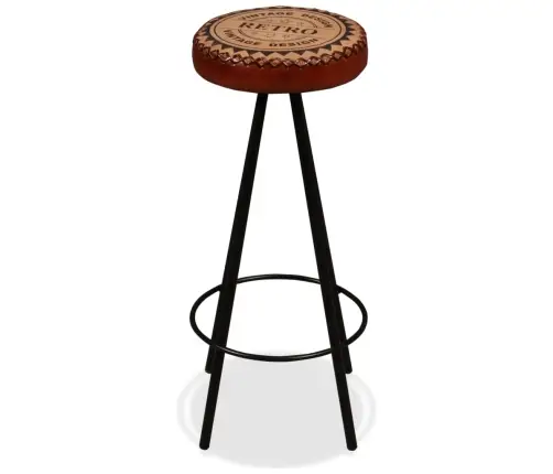 Trīsdaļīgs Bāra Mēbeļu Komplekts, Akācija, Īsta Āda, Audums Vidaxl