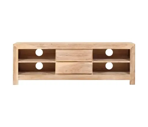 Tv Spintelė, Akacijos Med. Masyvas, 120X30X40cm Švies. Ruda Tv Spintelė, Akacijos Med. Masyvas, 120X30X40cm Švies. Ruda