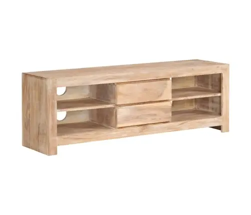 Tv Spintelė, Akacijos Med. Masyvas, 120X30X40cm Švies. Ruda Tv Spintelė, Akacijos Med. Masyvas, 120X30X40cm Švies. Ruda