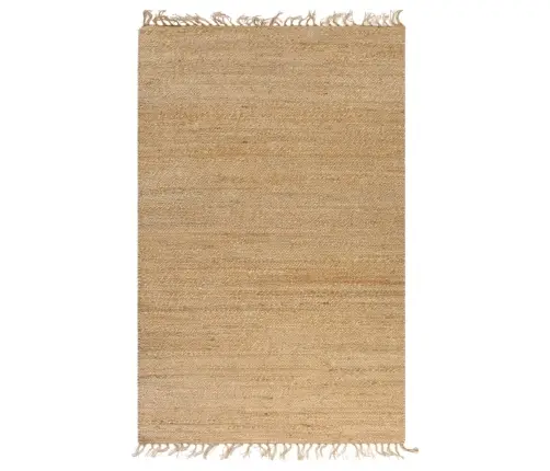 Paklājs, Izgatavots Ar Rokām, Džuta, 120X180 Cm, Dabīga Krāsa Vidaxl
