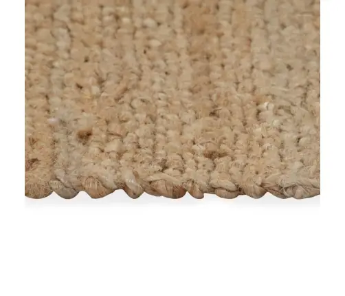 Paklājs, Izgatavots Ar Rokām, Džuta, 120X180 Cm, Dabīga Krāsa Vidaxl