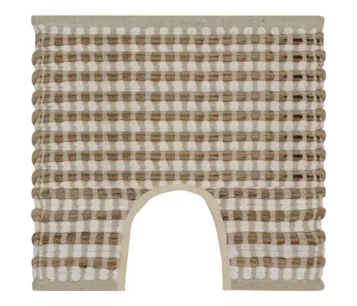 Käsitsi Punutud Džuudist Vannitoamatid, Kangas Naturaalne/Valge