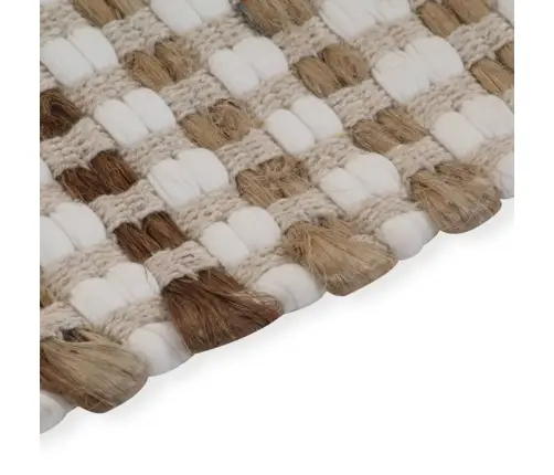 Käsitsi Punutud Džuudist Vannitoamatid, Kangas Naturaalne/Valge