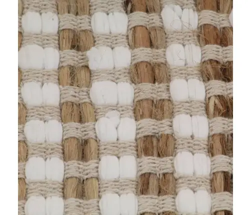 Käsitsi Punutud Džuudist Vannitoamatid, Kangas Naturaalne/Valge